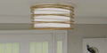 QUOIZEL, SPIRAL SEMI-FLUSH MOUNT, SEMI FLUSH MOUNT LIGHT