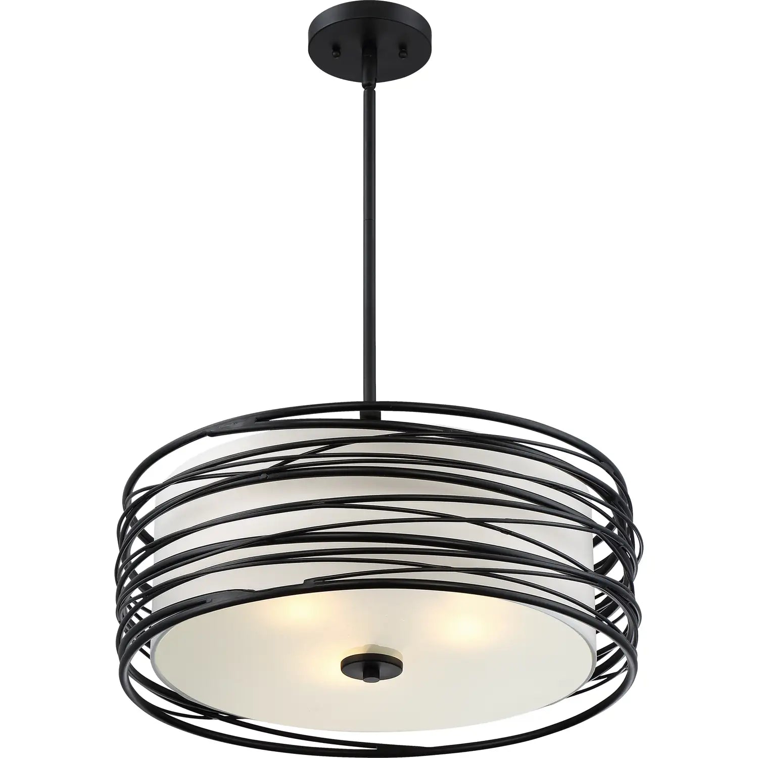 QUOIZEL, SPIRAL PENDANT, PENDANT LIGHT