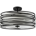 QUOIZEL, SPIRAL PENDANT, PENDANT LIGHT