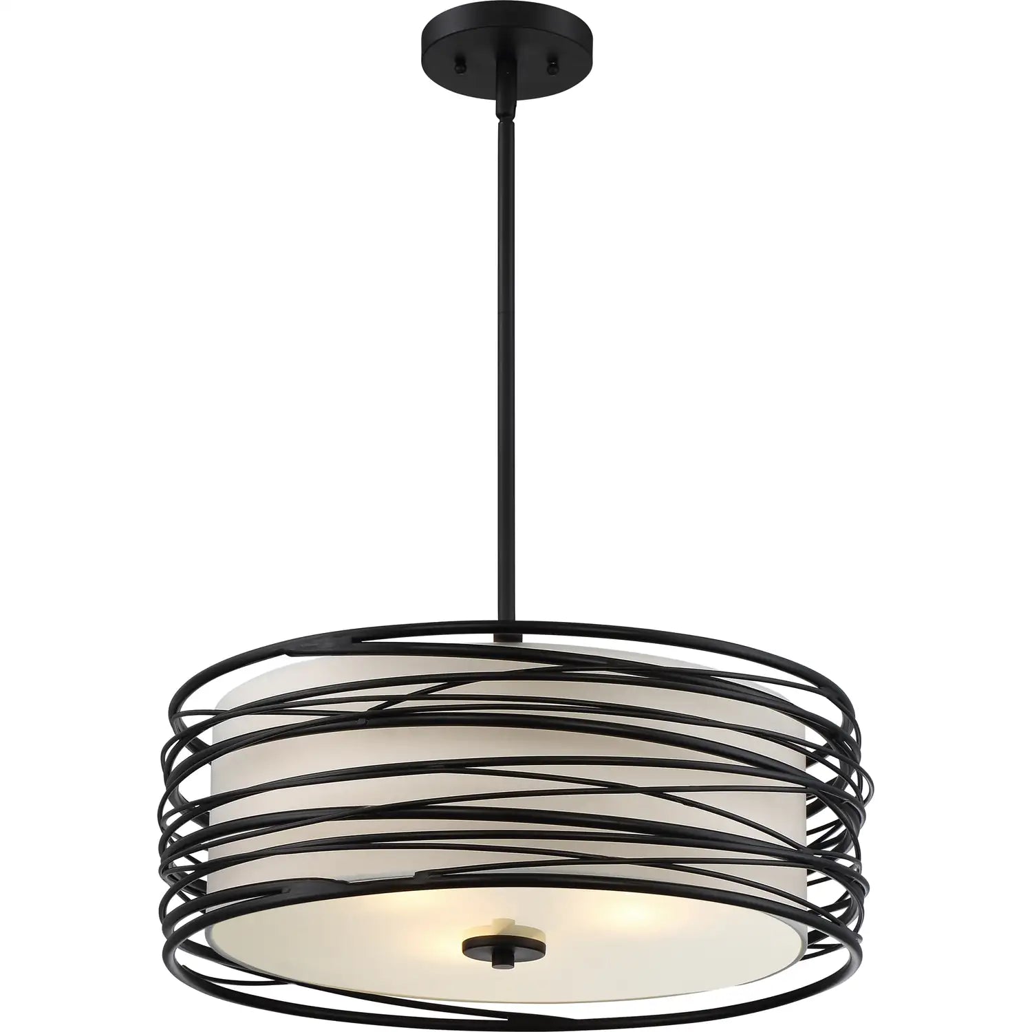 QUOIZEL, SPIRAL PENDANT, PENDANT LIGHT