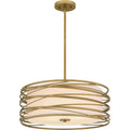 QUOIZEL, SPIRAL PENDANT, PENDANT LIGHT