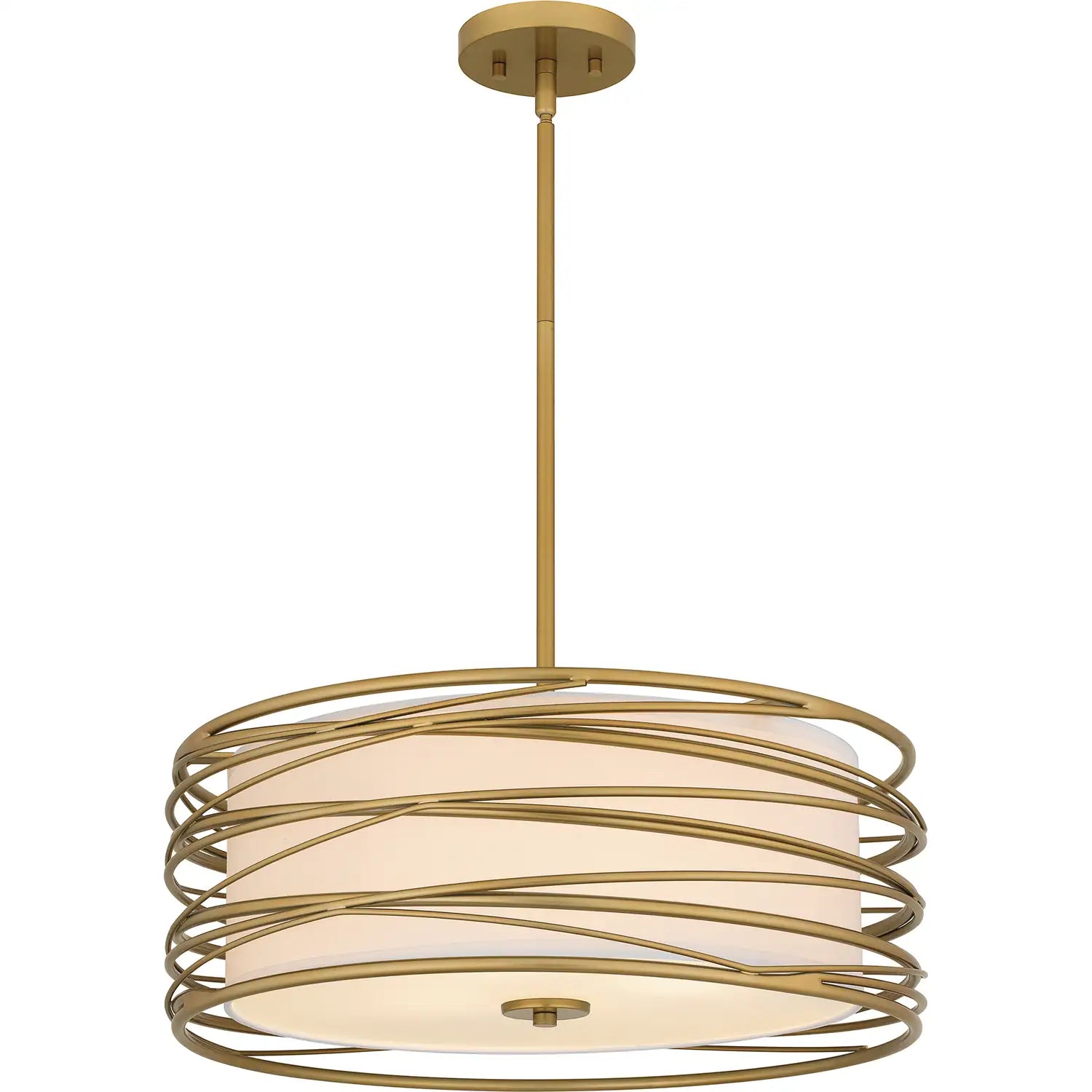 QUOIZEL, SPIRAL PENDANT, PENDANT LIGHT