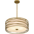 QUOIZEL, SPIRAL PENDANT, PENDANT LIGHT