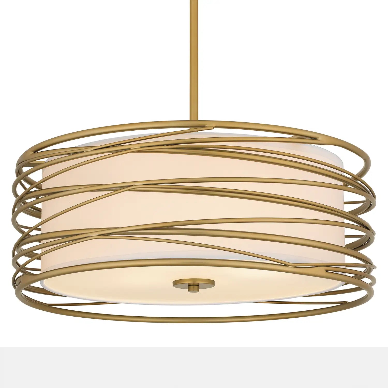 QUOIZEL, SPIRAL PENDANT, PENDANT LIGHT