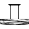 QUOIZEL, SPIRAL ISLAND CHANDELIER, LINEAR LIGHT