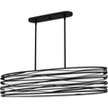 QUOIZEL, SPIRAL ISLAND CHANDELIER, LINEAR LIGHT