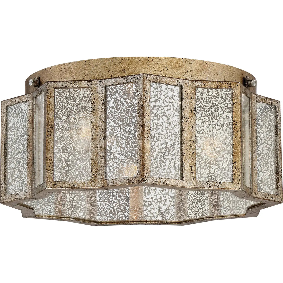 QUOIZEL, SHRINE FLUSH MOUNT, FLUSH MOUNT CEILING LIGHTS