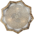 QUOIZEL, SHRINE FLUSH MOUNT, FLUSH MOUNT CEILING LIGHTS