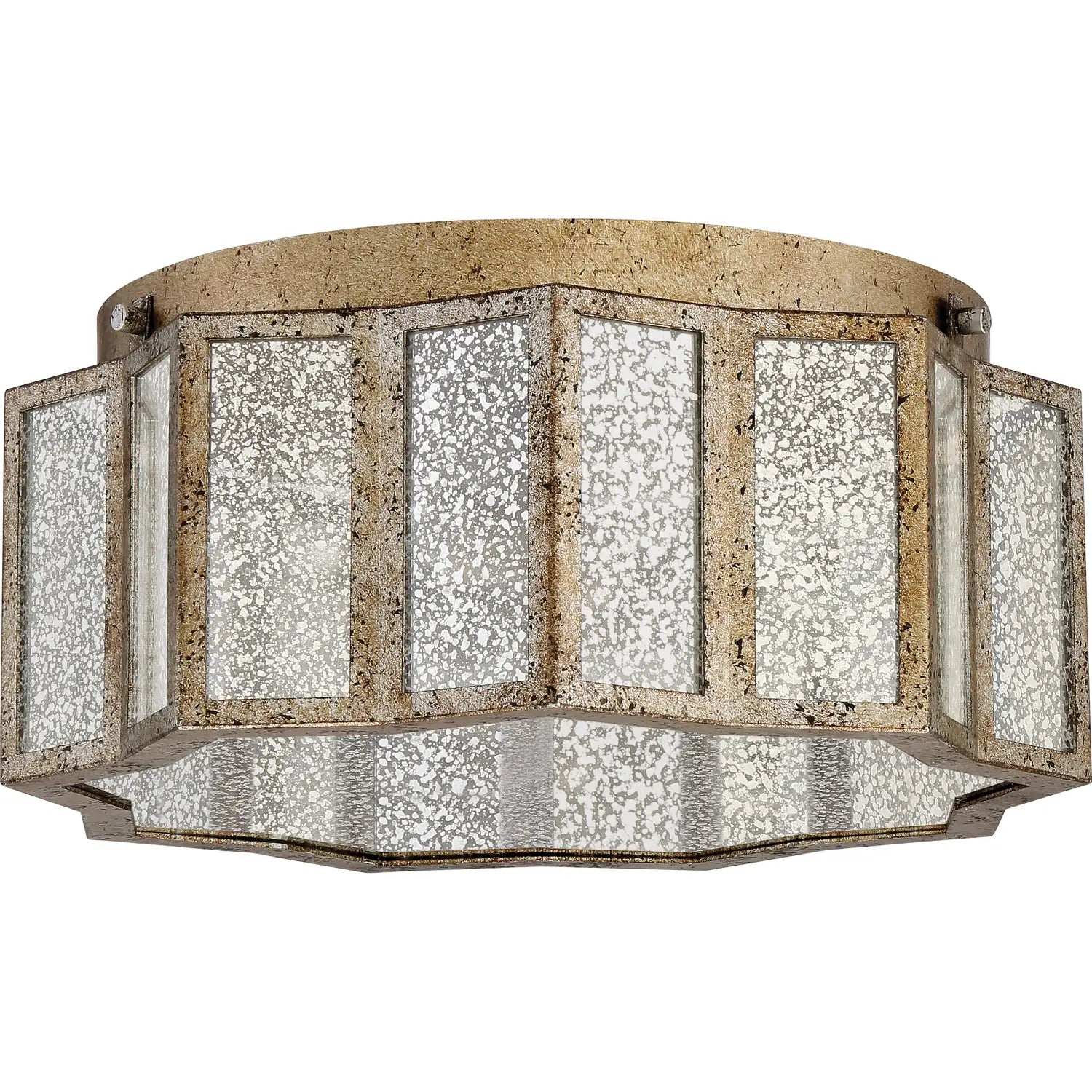 QUOIZEL, SHRINE FLUSH MOUNT, FLUSH MOUNT CEILING LIGHTS