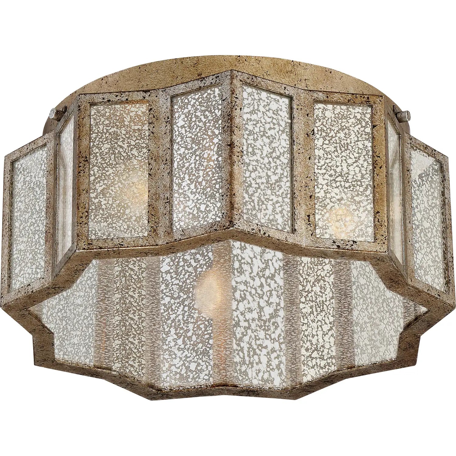 QUOIZEL, SHRINE FLUSH MOUNT, FLUSH MOUNT CEILING LIGHTS