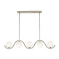 QUOIZEL, SPHERICAL ISLAND CHANDELIER, LINEAR LIGHT