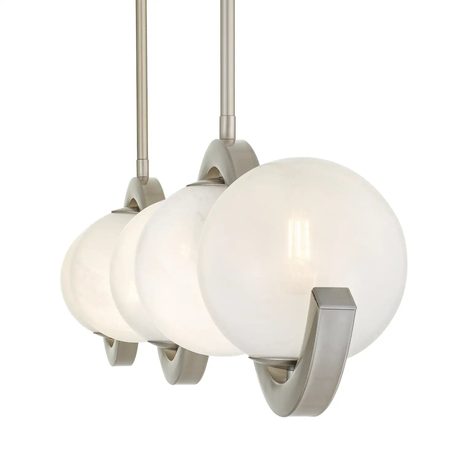 QUOIZEL, SPHERICAL ISLAND CHANDELIER, LINEAR LIGHT