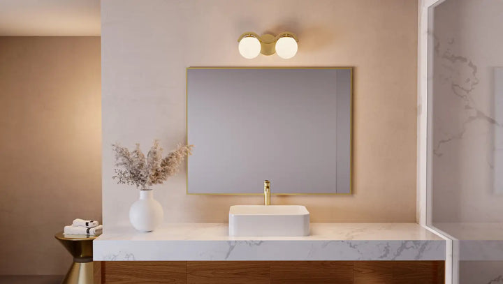 QUOIZEL, SPHERICAL BATH LIGHT, BATH VANITY LIGHT