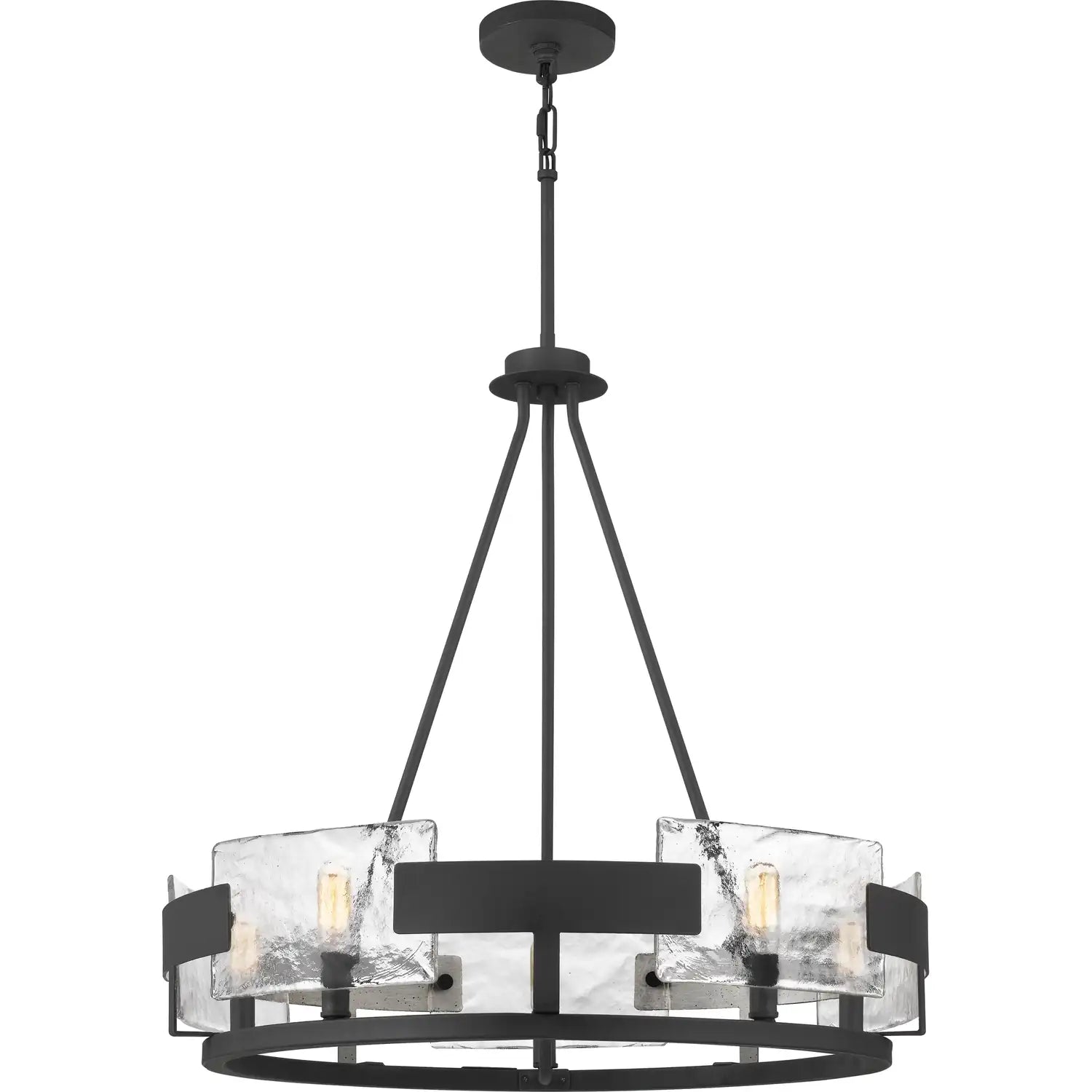 QUOIZEL, STRATUM CHANDELIER, CHANDELIER LIGHT
