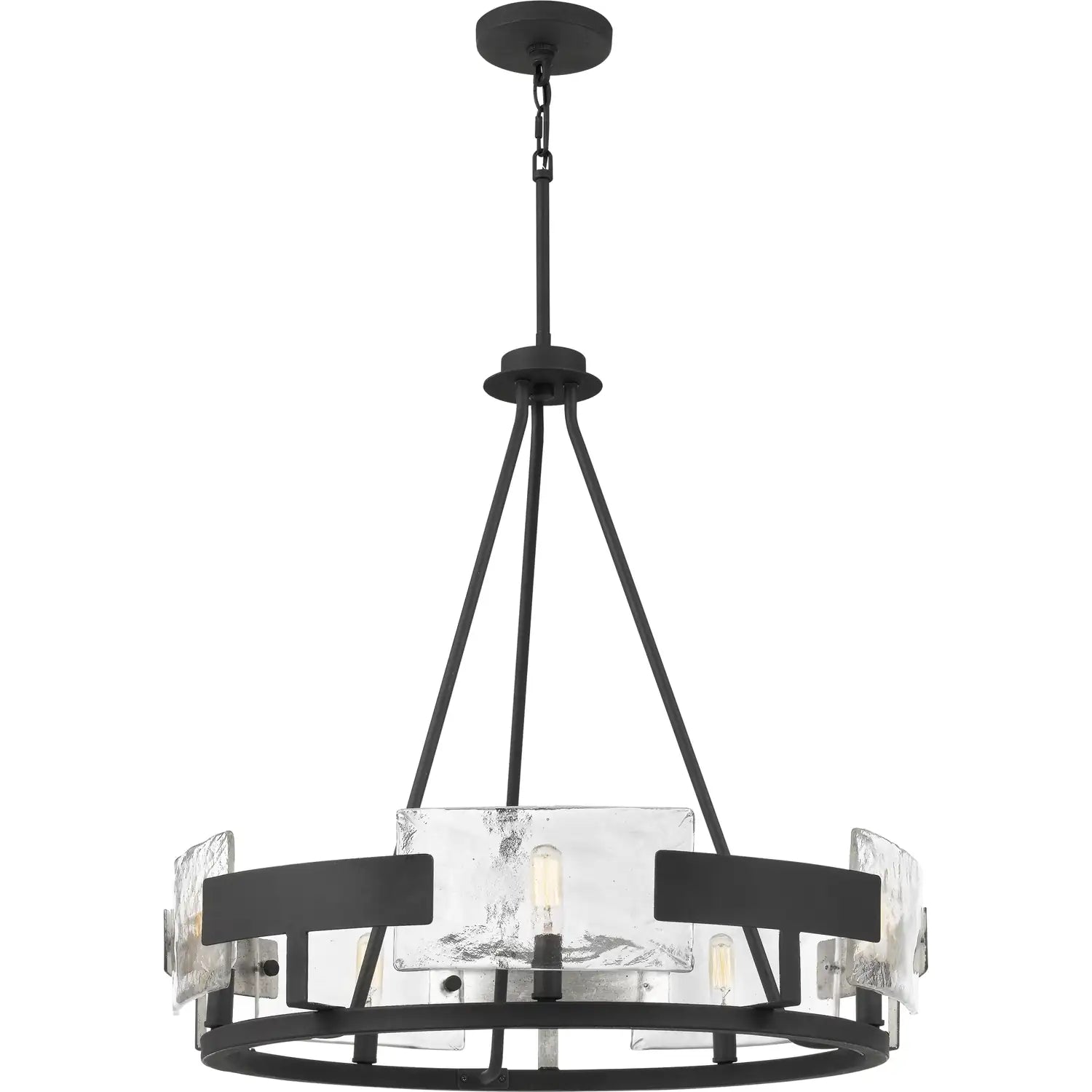 QUOIZEL, STRATUM CHANDELIER, CHANDELIER LIGHT