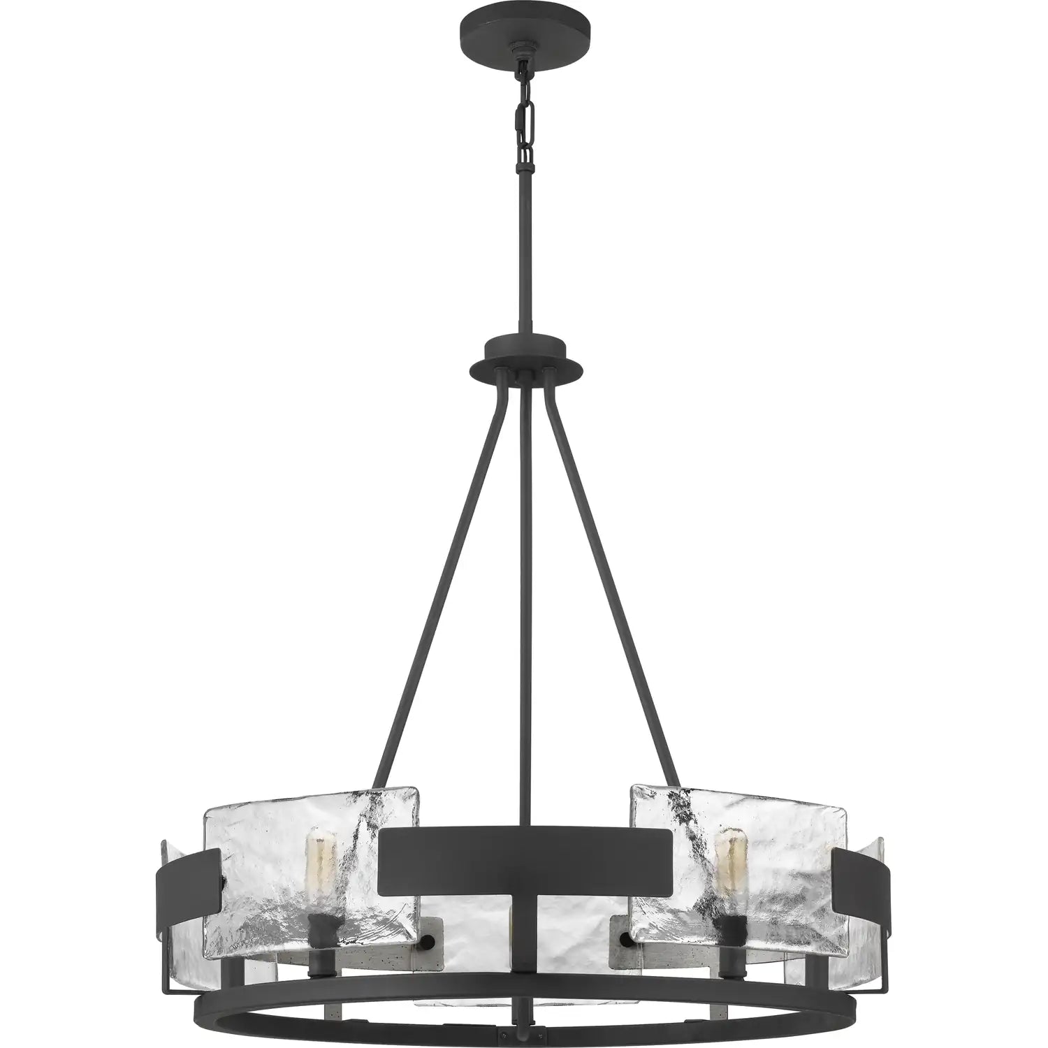 QUOIZEL, STRATUM CHANDELIER, CHANDELIER LIGHT