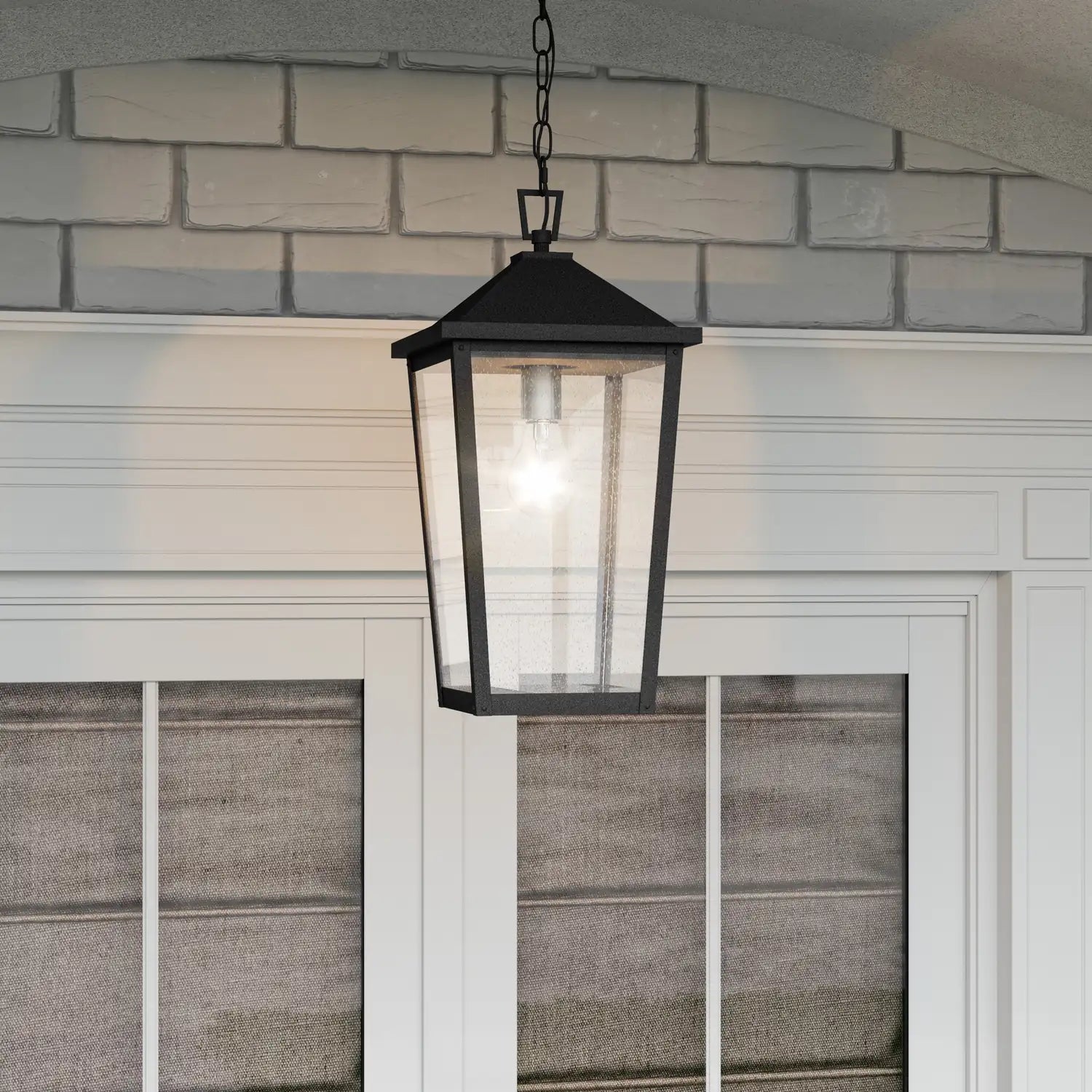 QUOIZEL, STONELEIGH OUTDOOR LANTERN, OUTDOOR CEILING LIGHTS