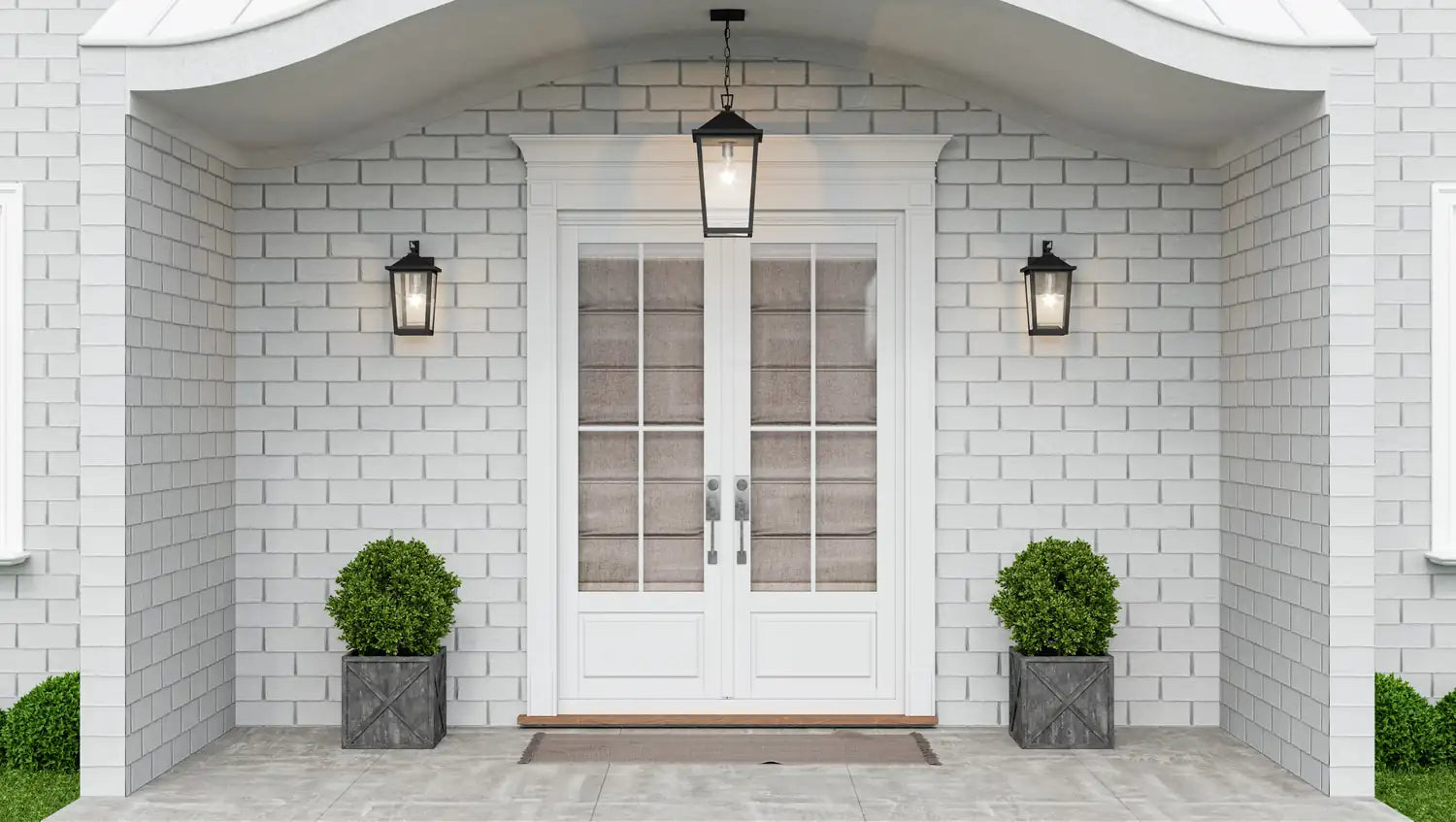 QUOIZEL, STONELEIGH OUTDOOR LANTERN, OUTDOOR CEILING LIGHTS