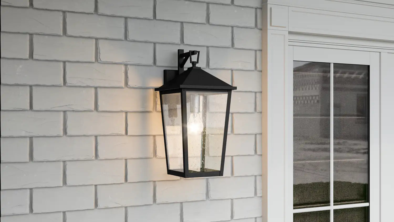 QUOIZEL, STONELEIGH OUTDOOR LANTERN, OUTDOOR CEILING LIGHTS