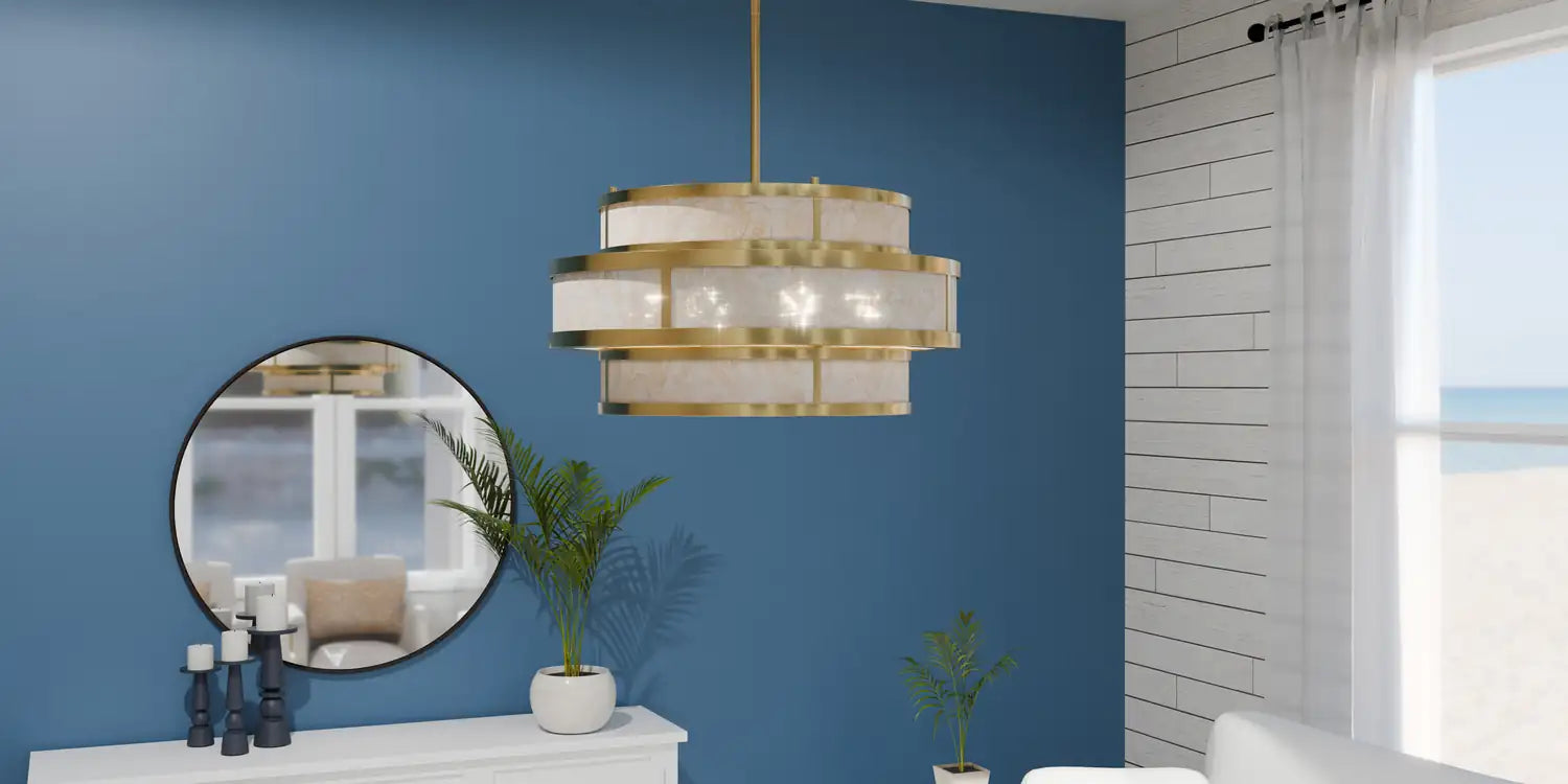 QUOIZEL, STONELAND PENDANT, PENDANT LIGHT