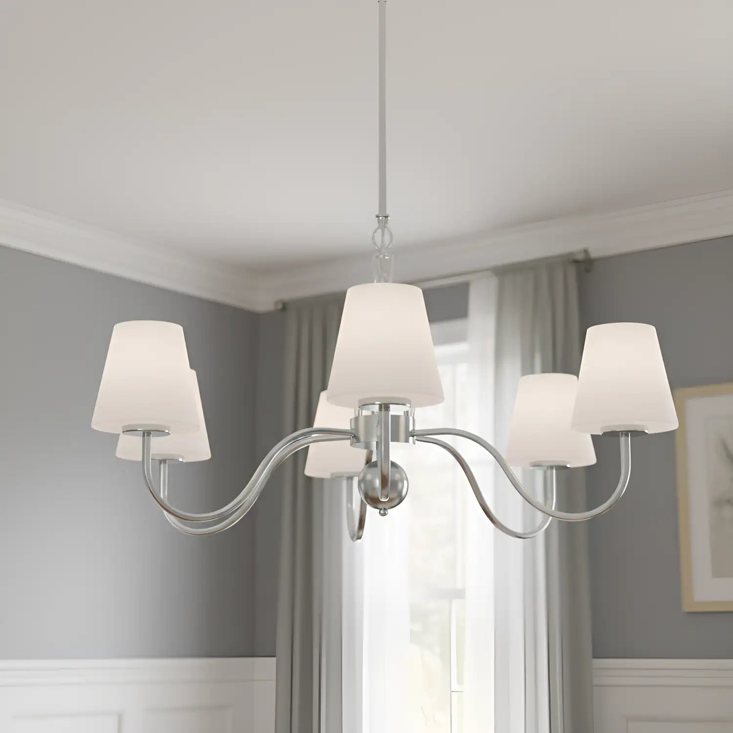 QUOIZEL, CHANDELIER, CHANDELIER LIGHT