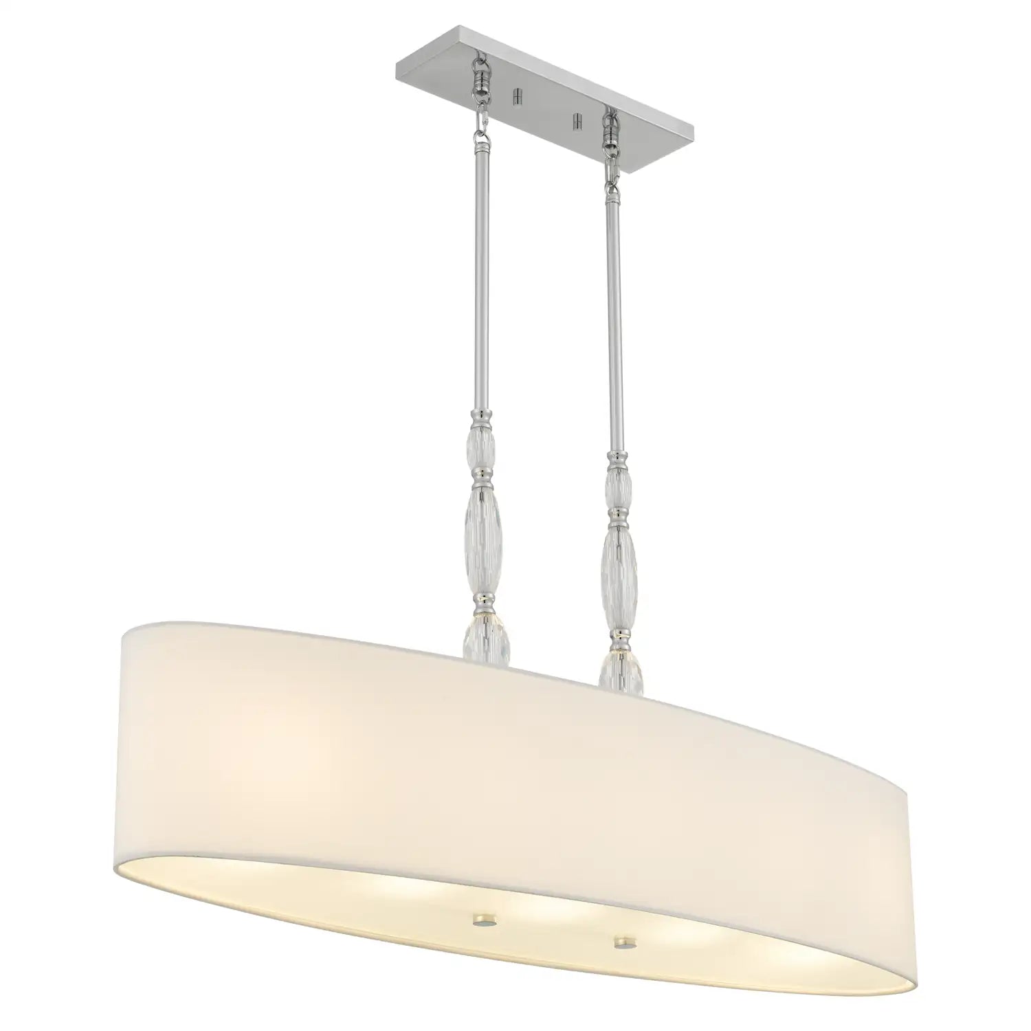 QUOIZEL, ISLAND CHANDELIER, LINEAR LIGHT