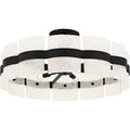 QUOIZEL, SWEENEY SEMI-FLUSH MOUNT, SEMI FLUSH MOUNT LIGHT