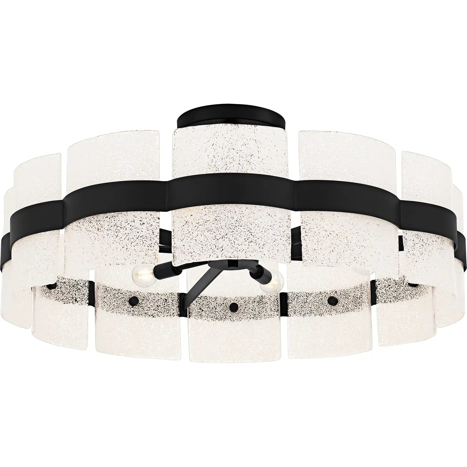 QUOIZEL, SWEENEY SEMI-FLUSH MOUNT, SEMI FLUSH MOUNT LIGHT
