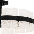 QUOIZEL, SWEENEY SEMI-FLUSH MOUNT, SEMI FLUSH MOUNT LIGHT