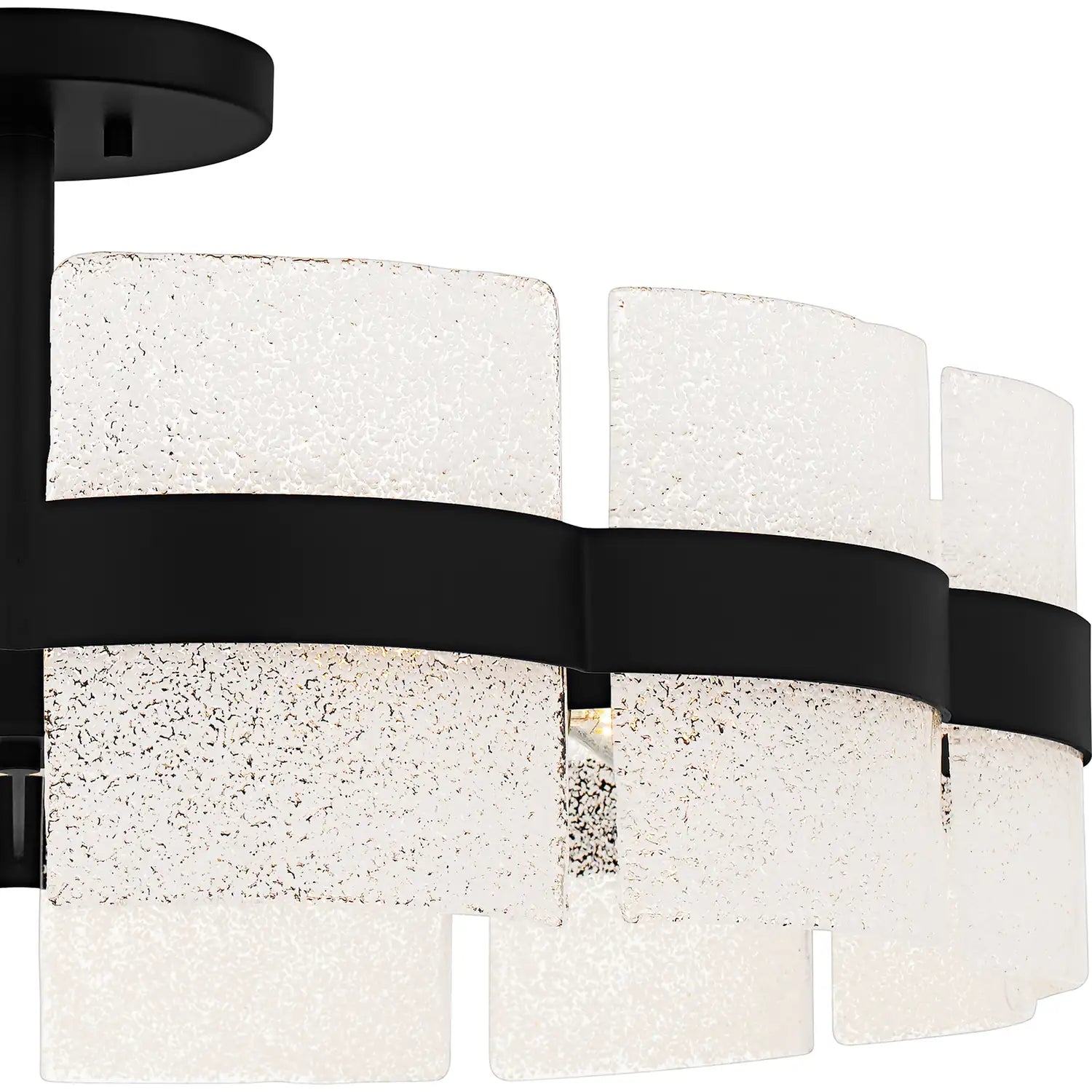 QUOIZEL, SWEENEY SEMI-FLUSH MOUNT, SEMI FLUSH MOUNT LIGHT