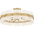 QUOIZEL, SWEENEY SEMI-FLUSH MOUNT, SEMI FLUSH MOUNT LIGHT