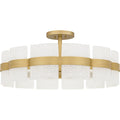 QUOIZEL, SWEENEY SEMI-FLUSH MOUNT, SEMI FLUSH MOUNT LIGHT