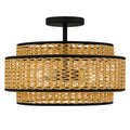 QUOIZEL, TETON SEMI-FLUSH MOUNT, SEMI FLUSH MOUNT LIGHT