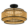 QUOIZEL, TETON SEMI-FLUSH MOUNT, SEMI FLUSH MOUNT LIGHT