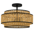 QUOIZEL, TETON SEMI-FLUSH MOUNT, SEMI FLUSH MOUNT LIGHT