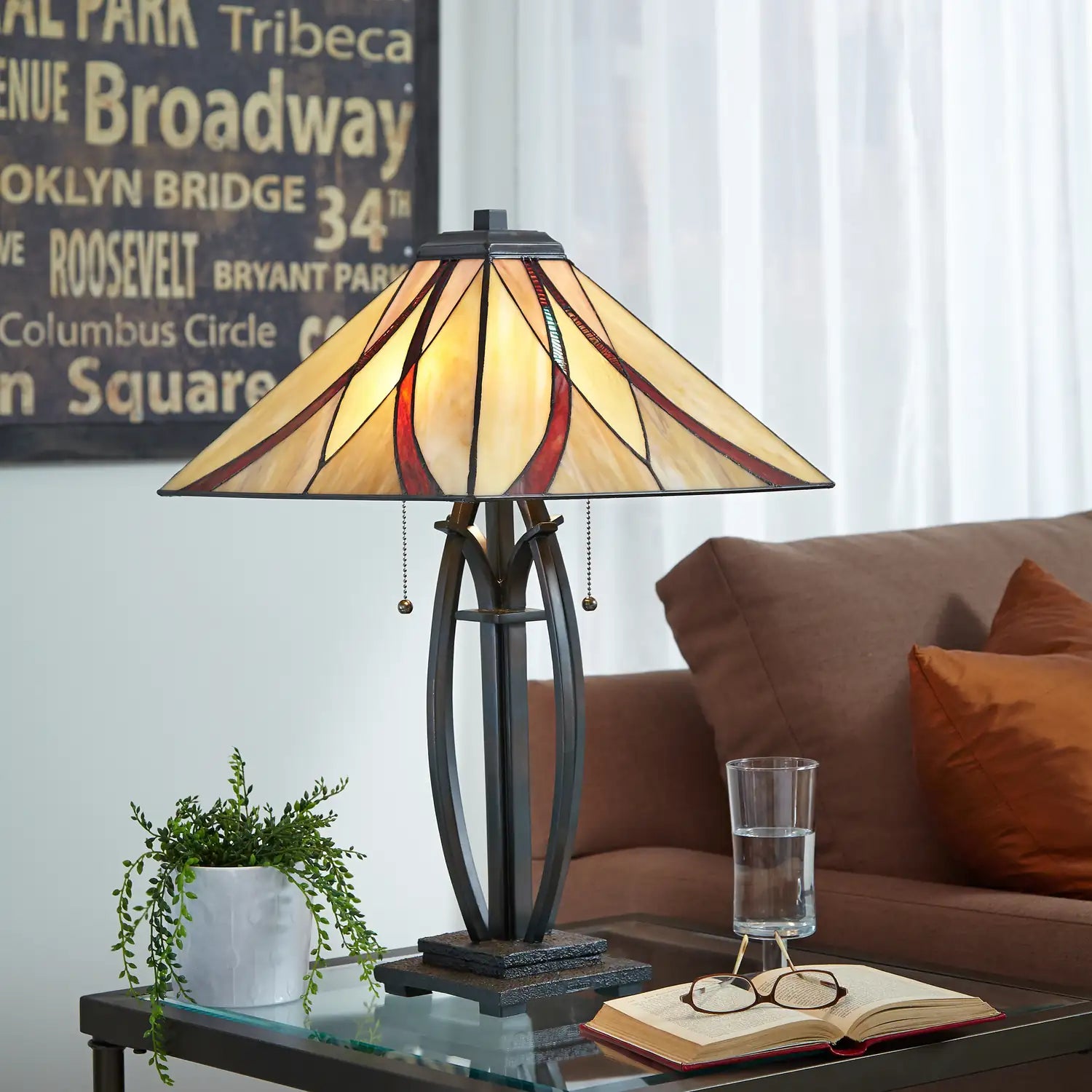 QUOIZEL, ASHEVILLE TABLE LAMP, TABLE LAMPS