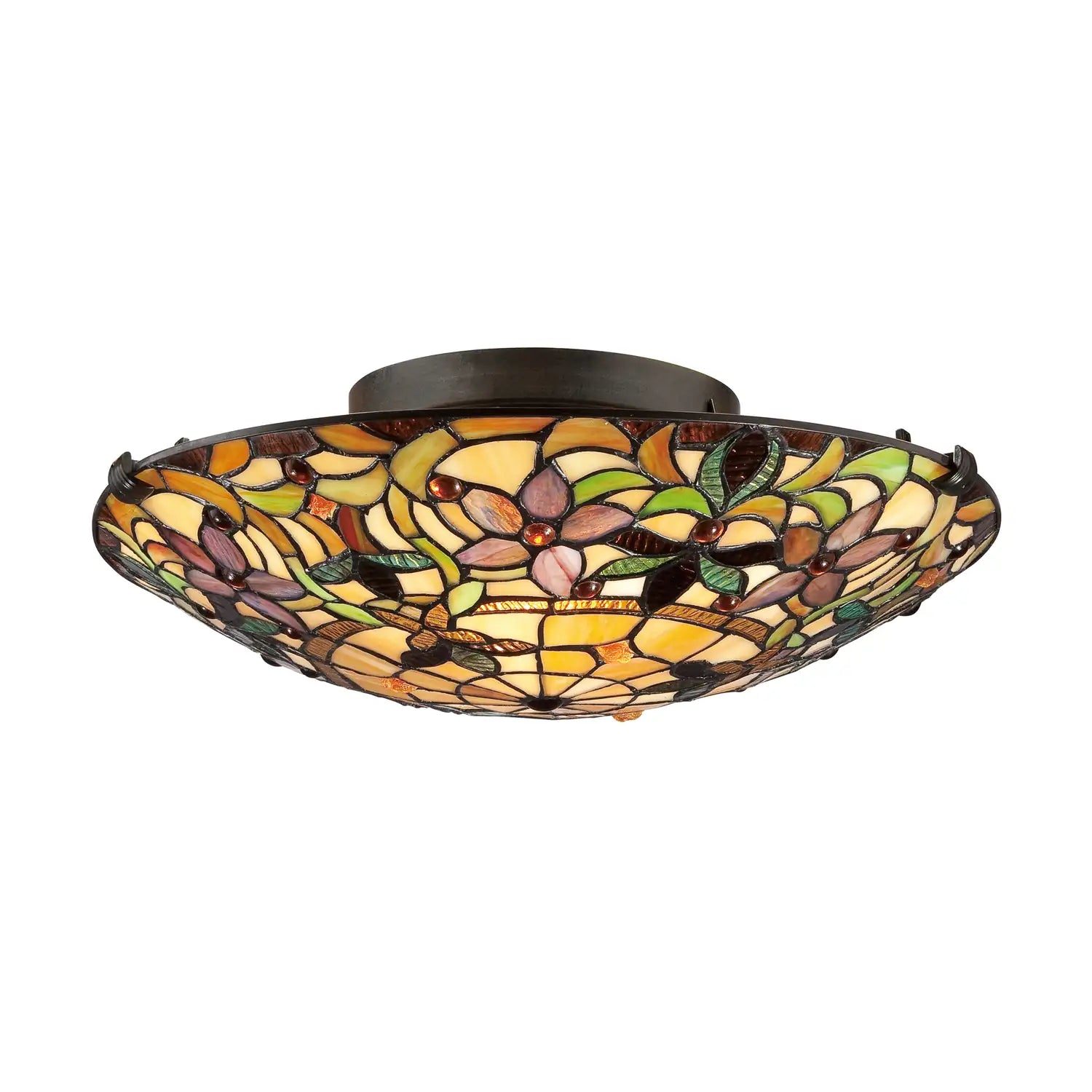 QUOIZEL, KAMI FLUSH MOUNT, FLUSH MOUNT CEILING LIGHTS