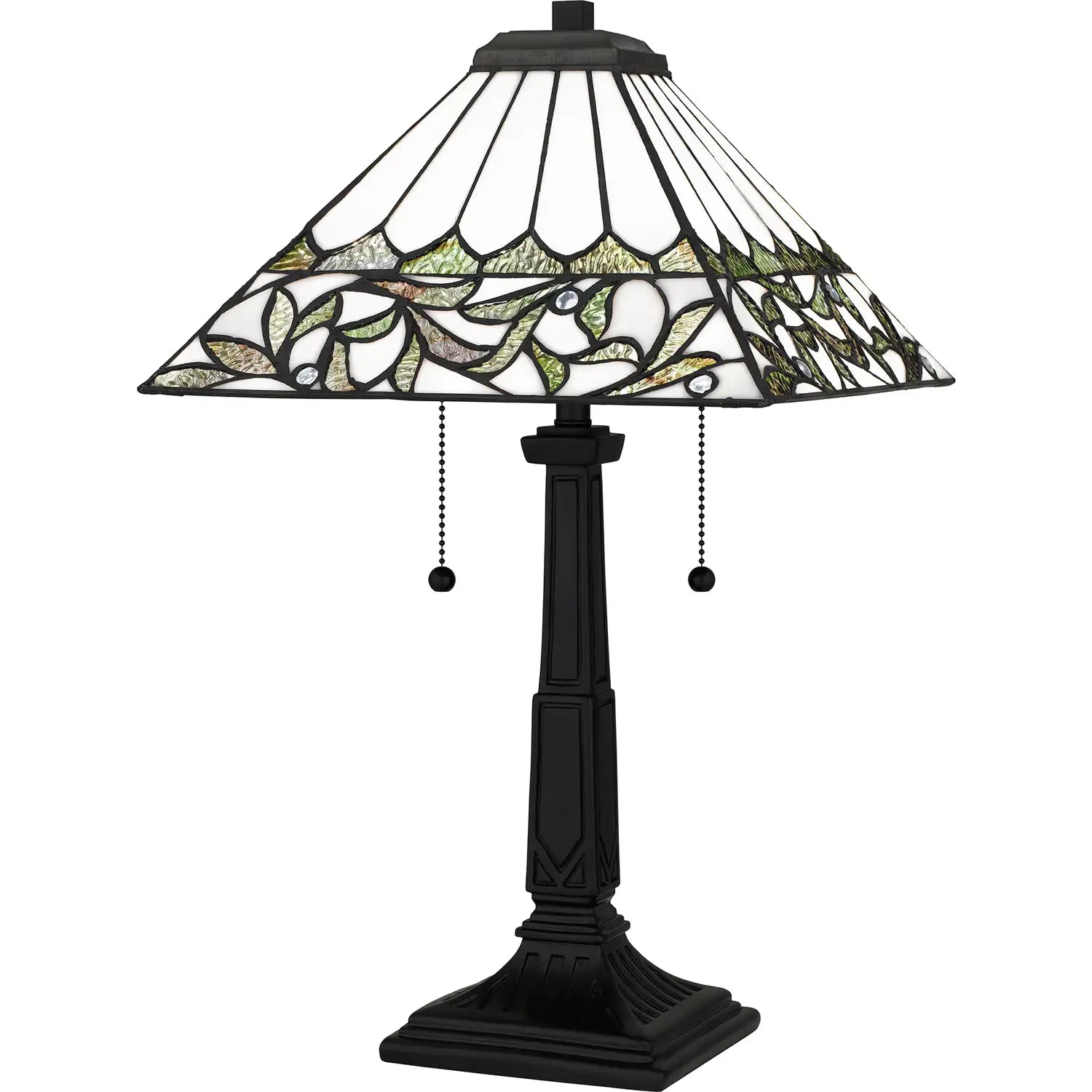 QUOIZEL, TIFFANY TABLE LAMP, TABLE LAMPS