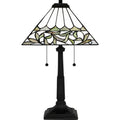 QUOIZEL, TIFFANY TABLE LAMP, TABLE LAMPS