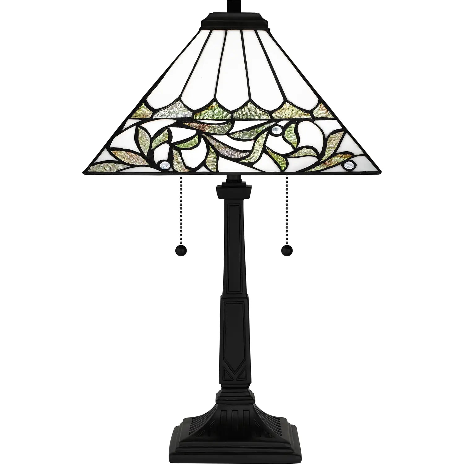 QUOIZEL, TIFFANY TABLE LAMP, TABLE LAMPS