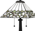QUOIZEL, TIFFANY TABLE LAMP, TABLE LAMPS