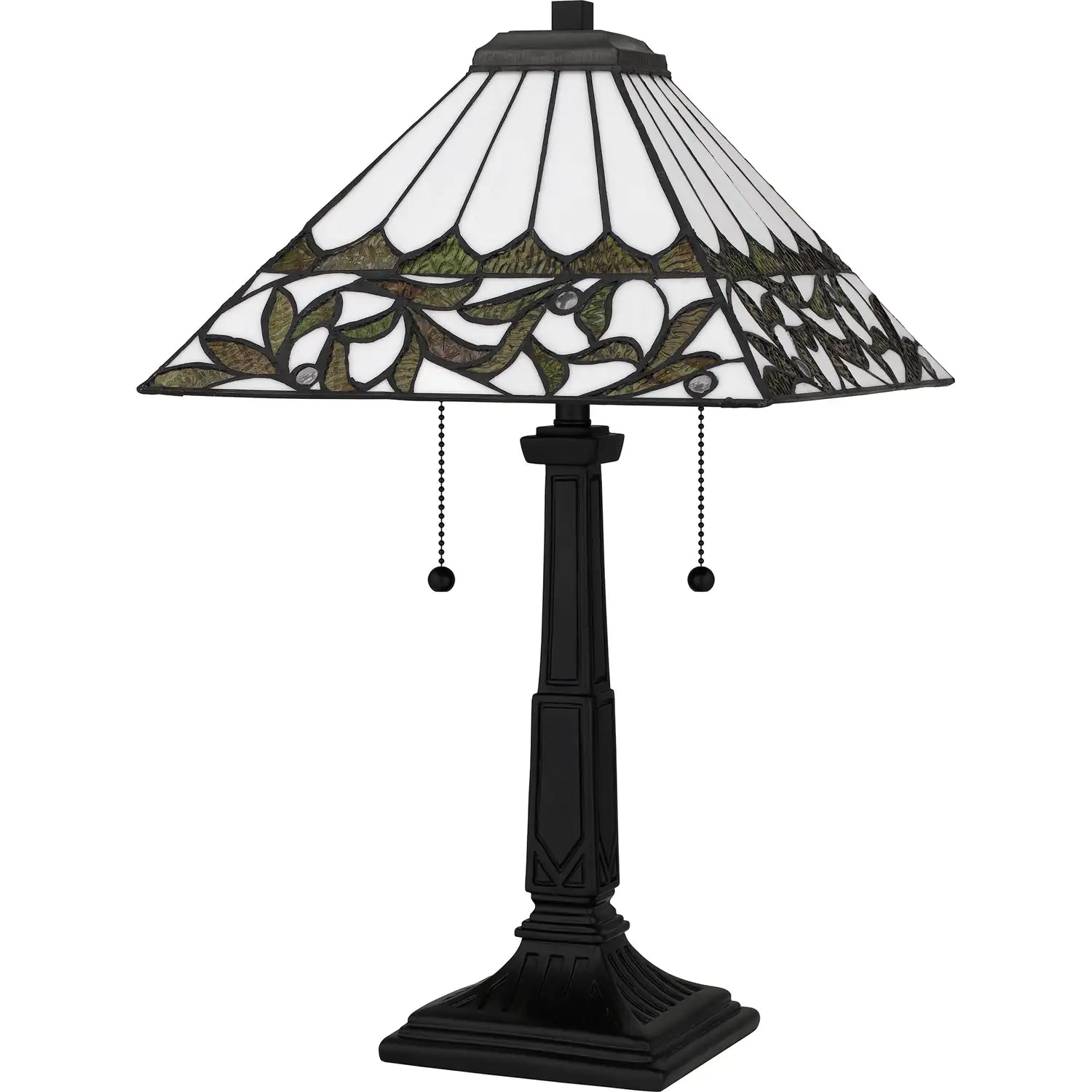 QUOIZEL, TIFFANY TABLE LAMP, TABLE LAMPS
