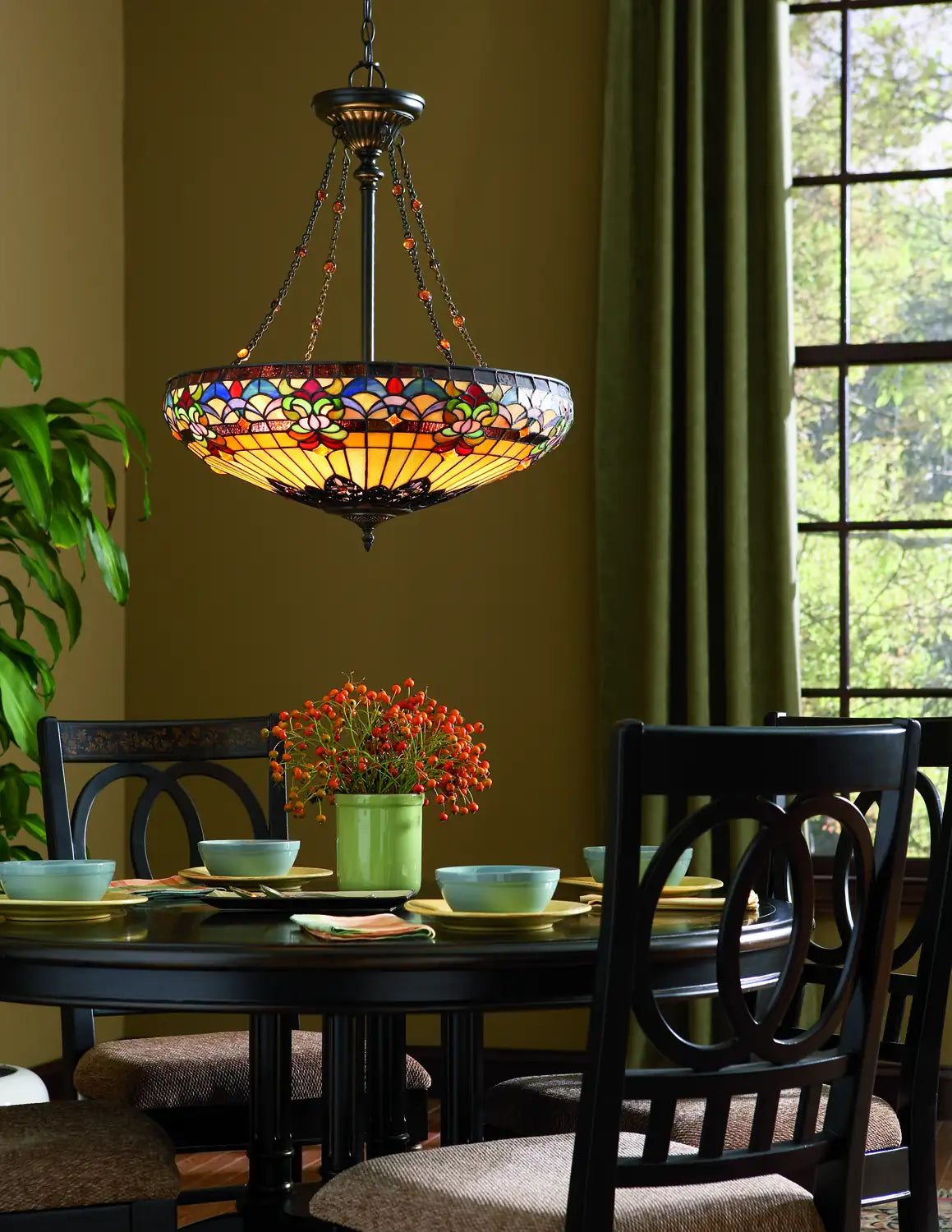 QUOIZEL, BELLE FLEUR PENDANT, PENDANT LIGHT