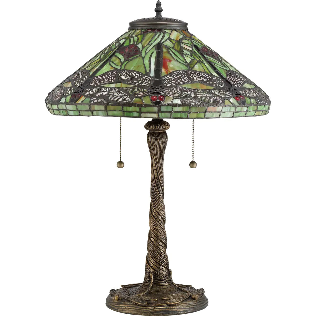 QUOIZEL, JUNGLE DRAGONFLY TABLE LAMP, TABLE LAMPS