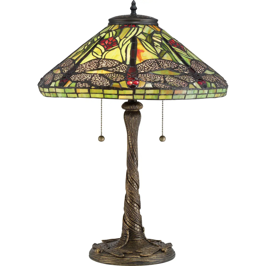 QUOIZEL, JUNGLE DRAGONFLY TABLE LAMP, TABLE LAMPS
