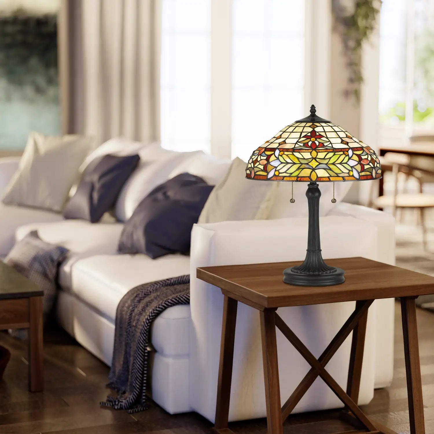 QUOIZEL, QUINN TABLE LAMP, TABLE LAMPS