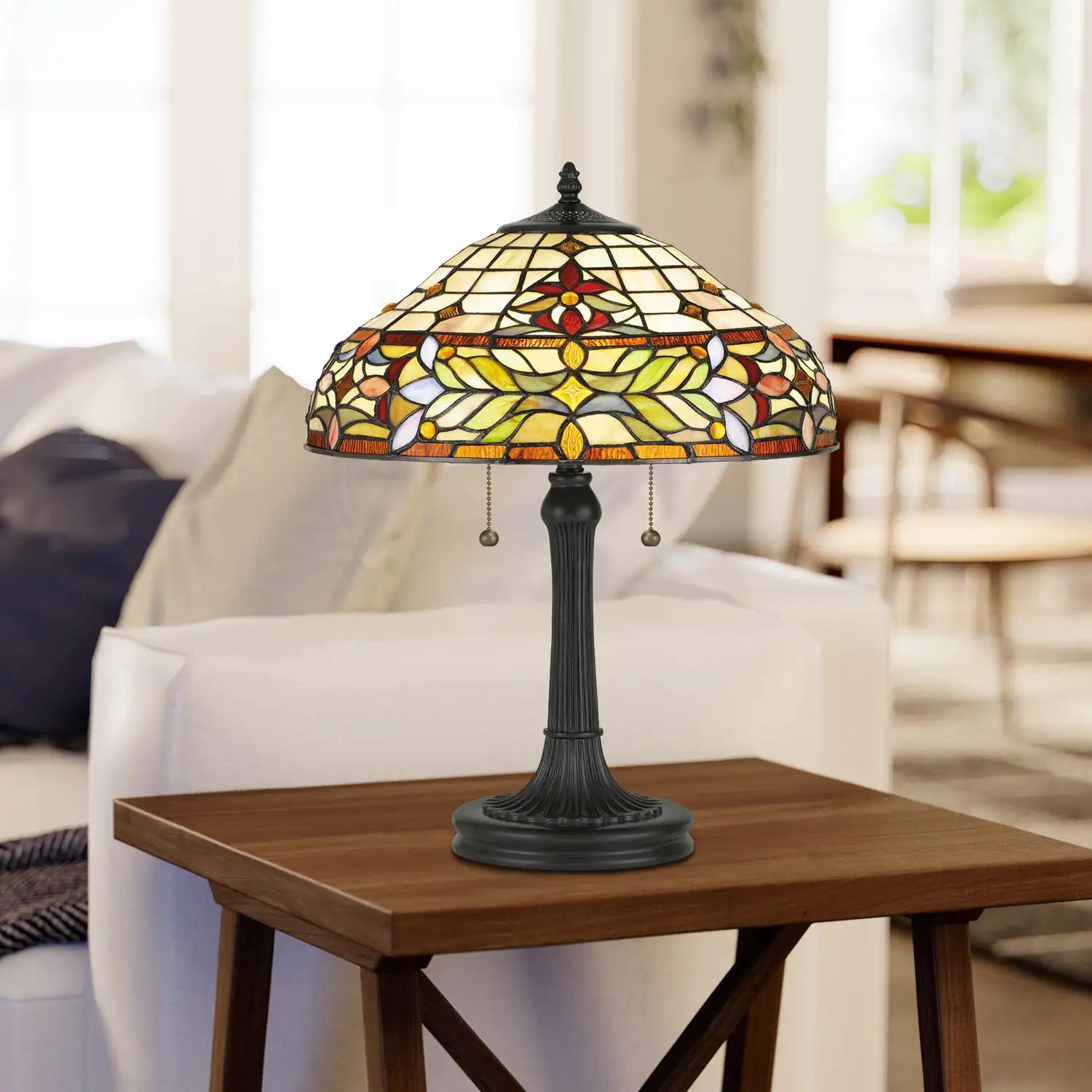 QUOIZEL, QUINN TABLE LAMP, TABLE LAMPS