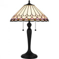 QUOIZEL, TIFFANY TABLE LAMP, TABLE LAMPS