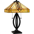 QUOIZEL, TIFFANY TABLE LAMP, TABLE LAMPS