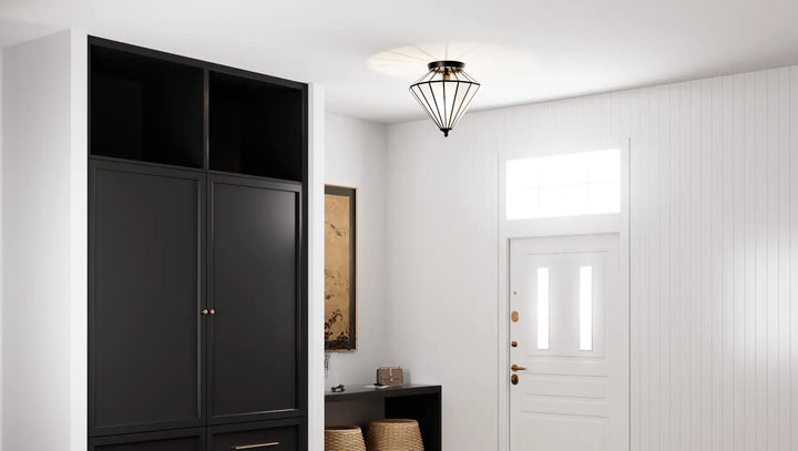 QUOIZEL, TIFFANY FLUSH MOUNT, FLUSH MOUNT CEILING LIGHTS